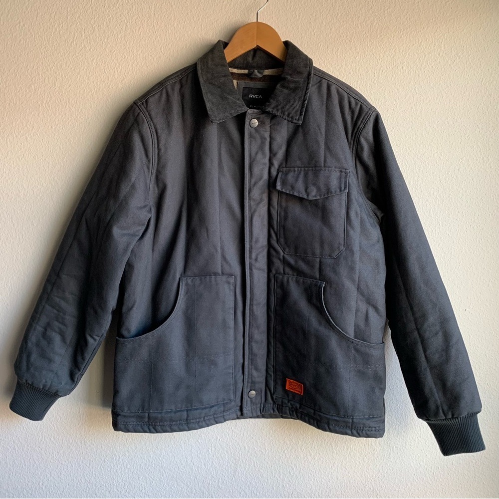RVCA Dark Gray Men's Jacket